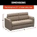 Thomas Payne® Signature Heritage Series RV Clickback Sleeper Sofa - 62"