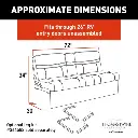 Thomas Payne RV Jackknife Sofa - 72"