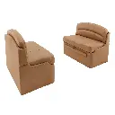 RV Dinette Booth with Table | 38" Sand