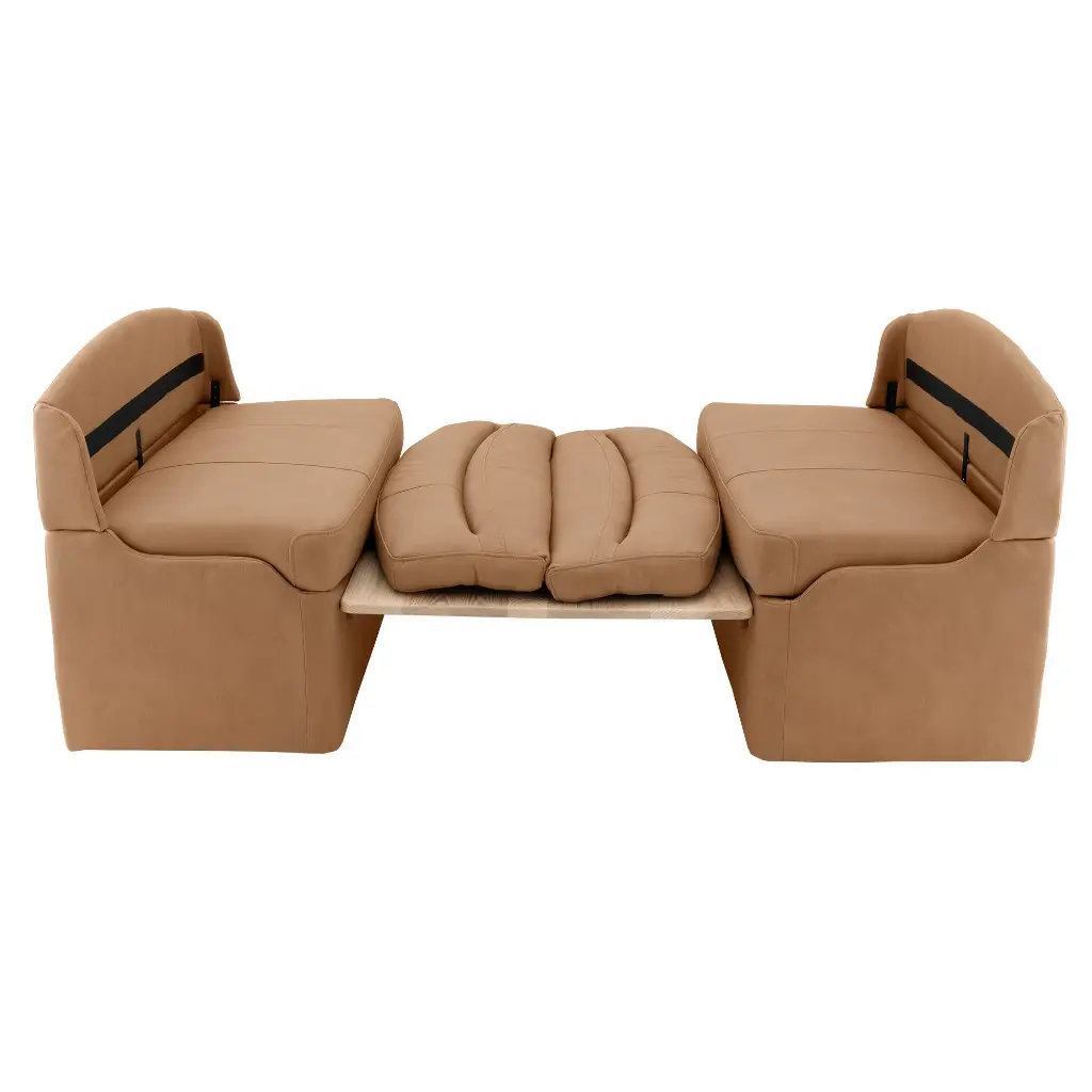 RV Dinette Booth with Table | 38" Sand