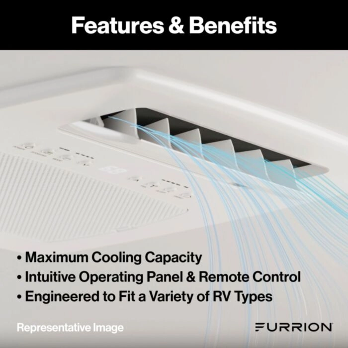 Furrion Chill® Cube Non-Ducted Air Distribution Box (R32) with Remote