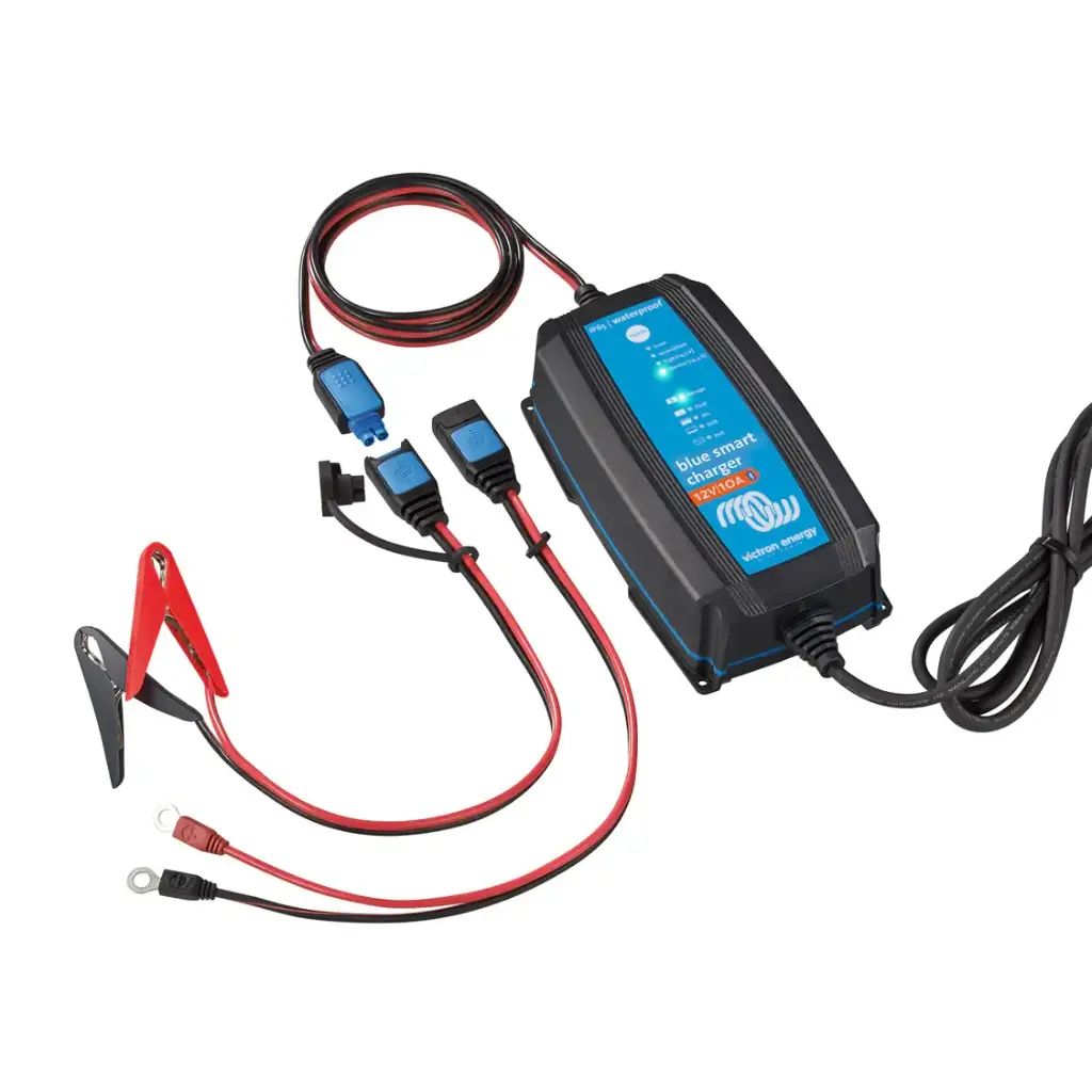 Victron Energy Blue Smart IP65 Charger 12V/10 120V NEMA 1-15P