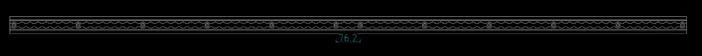Flanged L Track "BEEFY" - Anodized black