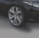 Polyvinyl Flooring - 6,5′ X 21,5′ (78po x 258po)