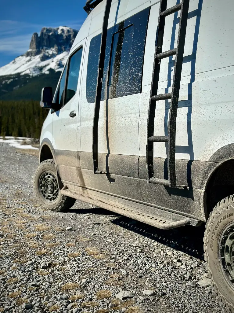 APEX - Rock Sliders / Side Steps - 170 - Drop Down - Steel