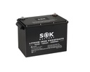 SOK – 12V 100Ah Lithium Battery, Bluetooth and Self-Heating, with Plastic Case