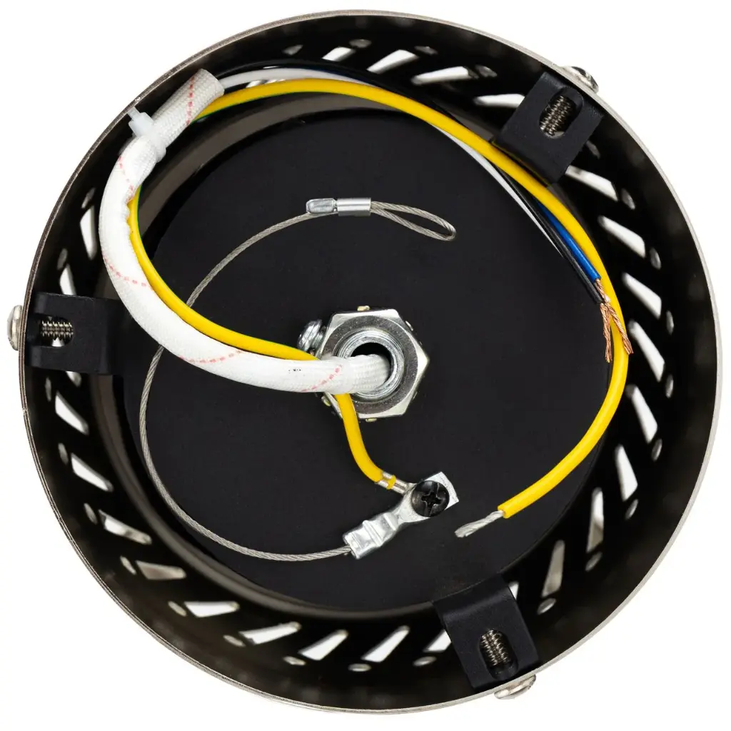 RV Ceiling Fan | 42" White Brush Nickle | 12 Volt
