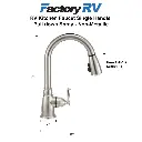 RV Kitchen Faucet Single Handle Pull Down Spray | Non-Metallic