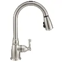 RV Kitchen Faucet Single Handle Pull Down Spray | Non-Metallic
