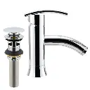 Ultra Faucet RV Bathroom Faucet Single Handle | Chrome
