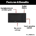 0.9 cu ft - Built-in Microwave Black w/o trim kit