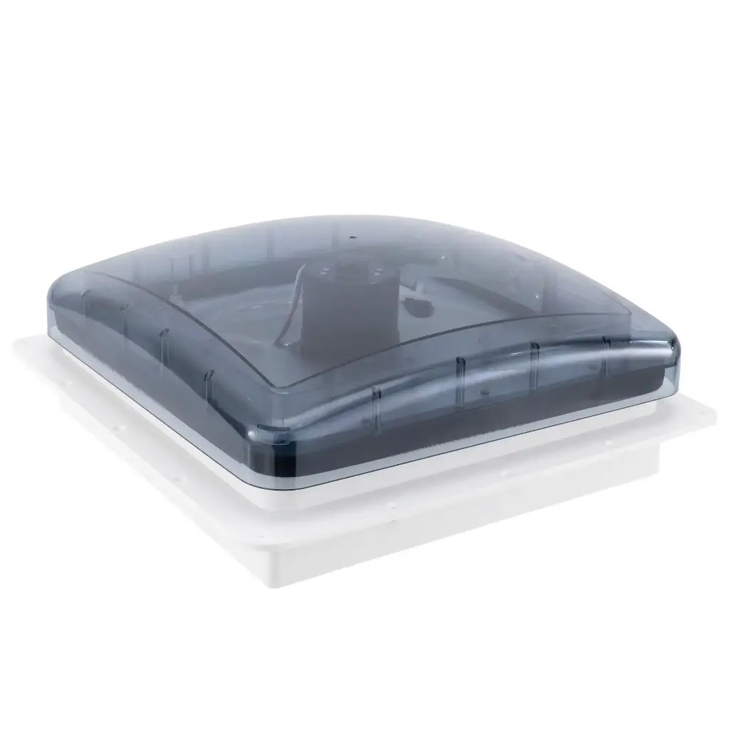 Heng's RV 12V Powered Roof Ventilation | 14" | Vent Fan | Clear