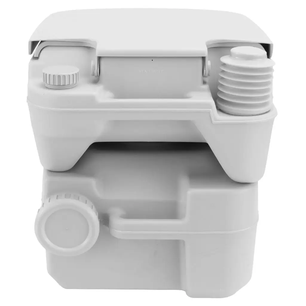 Heng's Camping Portable Toilet 5 Gallon | Gray