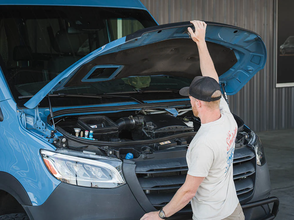 SPRINTER VAN HOOD STRUT KIT - FVCO