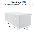 RV Fresh Water Tank 75 Gallon | 50 ¼" x 19 ¼" x 17 ¼"