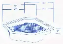 #444 Travelmaster RV fiberglass shower pan