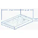 #313 Fleetwood RV fiberglass shower pan