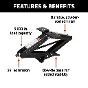 Scissor Jack Kit with Crank Handle