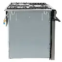 Dometic RV Oven 3-Burner Stove with Range | 21" Tall | Stainless Steel