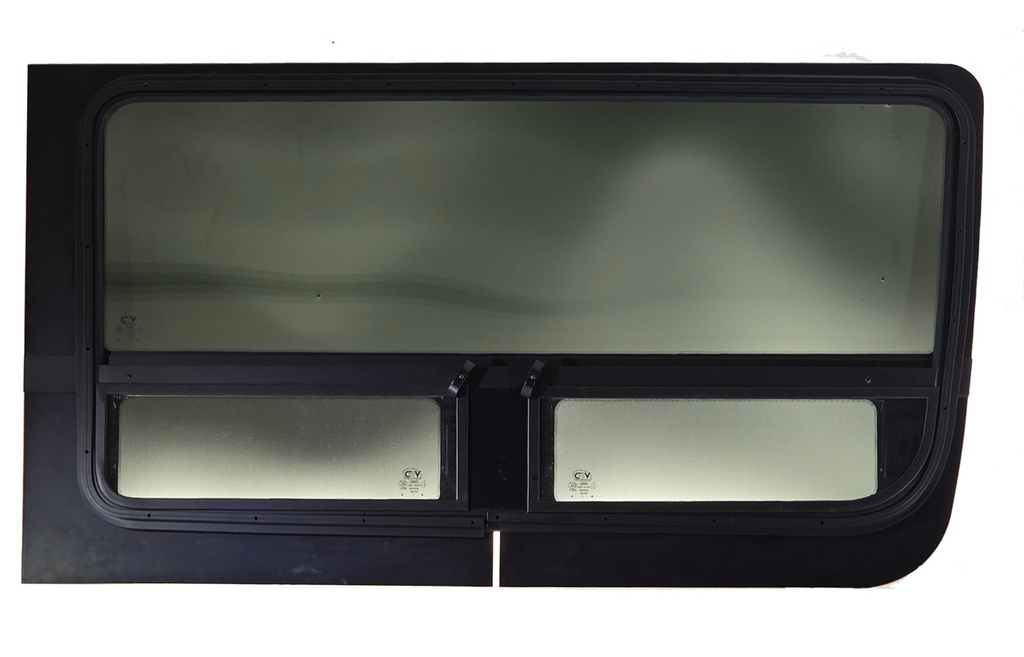 Dual-Vent Van Window - Driver Side Rear - MERCEDES SPRINTER - (SL101-DV)