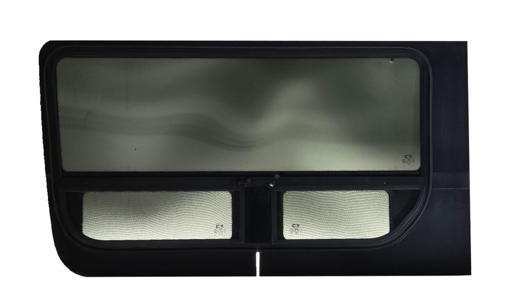 Dual-Vent Van Window - Passenger Side Rear - MERCEDES SPRINTER - (SR101-DV)
