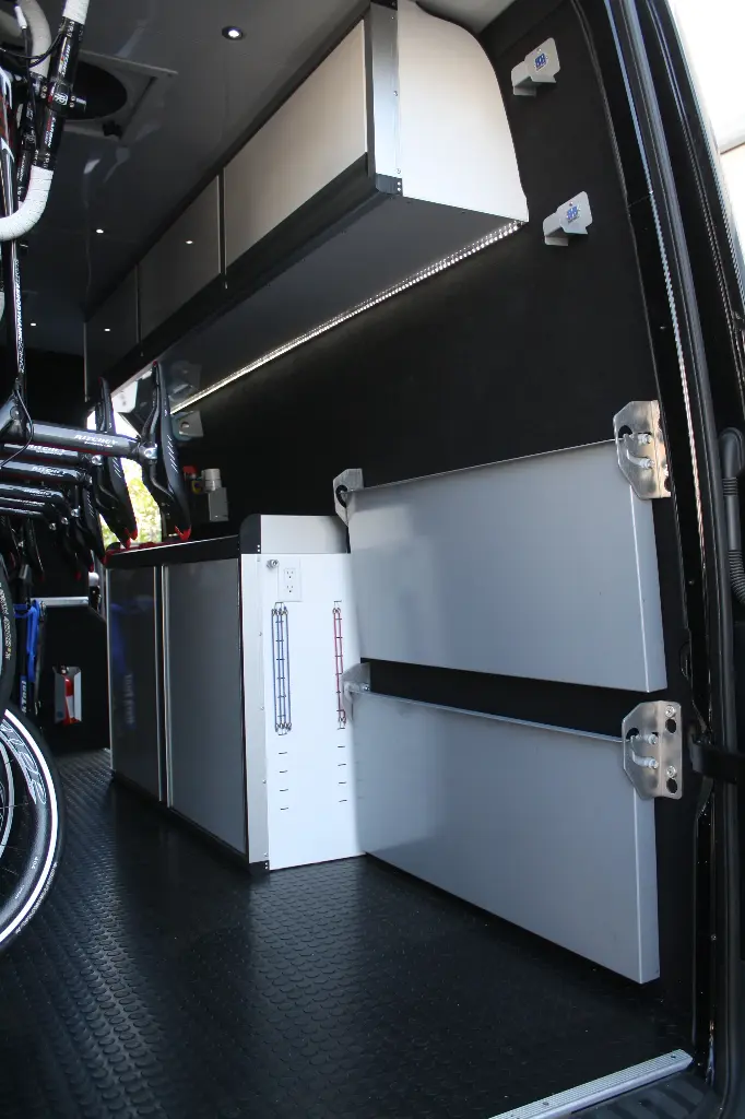 Sleek Station Sprinter Side Wall Bracket Set