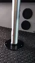 Removable Table Hardware Kit - Low Profile Mounting Base