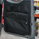 Rear Door Storage Bag with 5 Pockets - Mercedes Sprinter 2019+ Full/Half Plastic Trim (Passenger Side)