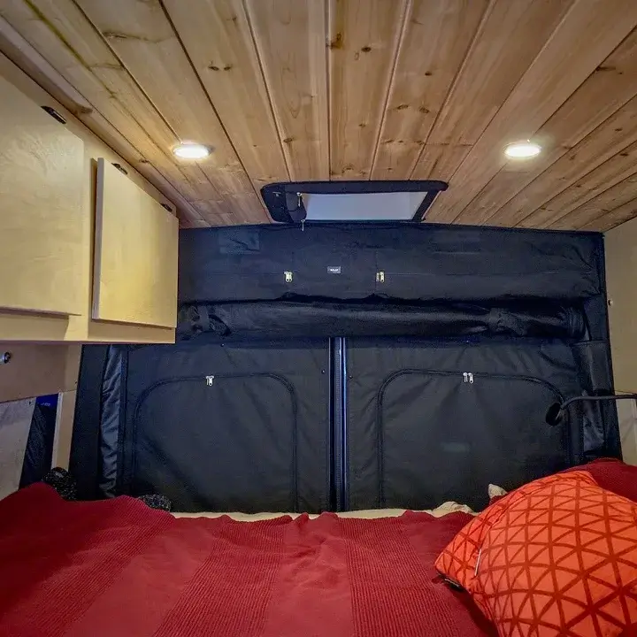 D-Pillar Trim Organizer | Ford Transit 2014+