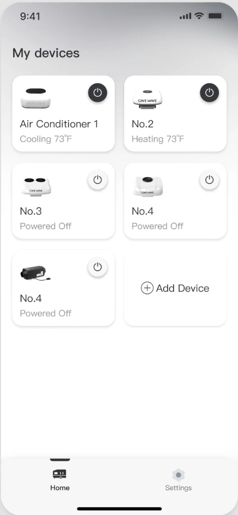 CAVE WAVE C2 SERIES 12V/24V/48V - AIR CONDITIONER 8500-9500BTU