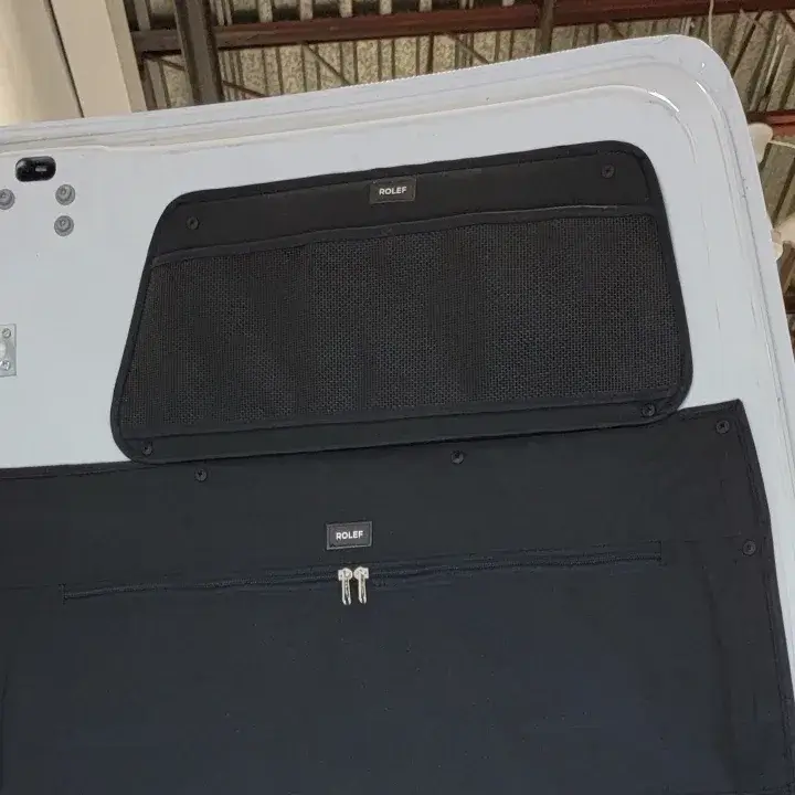 Upper Rear Door Storage | Mercedes Sprinter 2019+