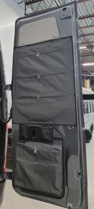 Middle Rear Door Storage | Mercedes Sprinter 2019+