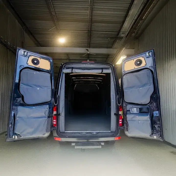 Lower Rear Door Storage | Mercedes Sprinter 2007-2018