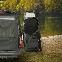 Lower Rear Door Organizer | Mercedes Sprinter - Door Shell (bare metal) 2019+