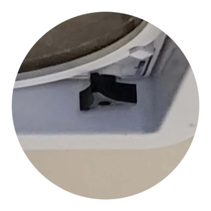 MaxxAir Maxxfan Fan Cover 17" | Flush Handle