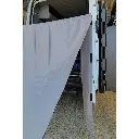 Exterior Rear Door Shower Curtain - Mercedes-Benz Sprinter 2007-2018