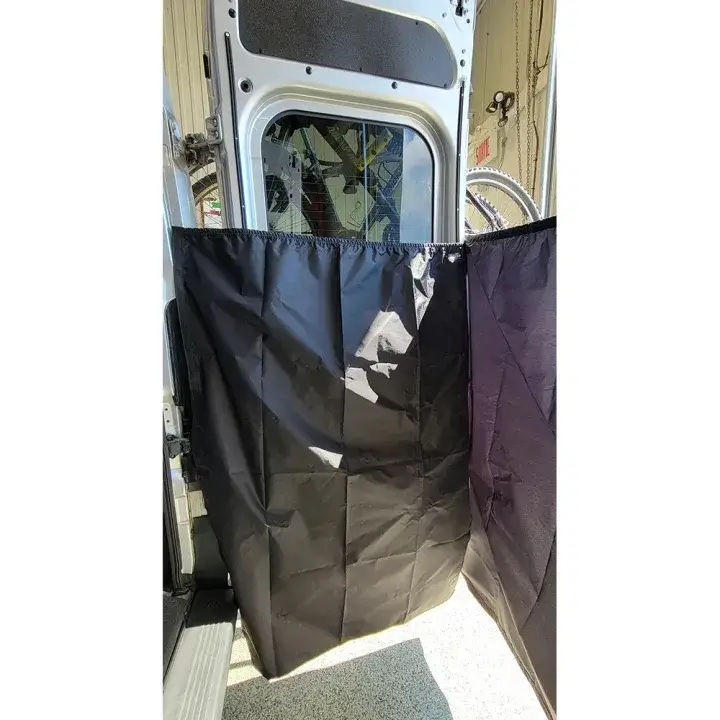 Exterior Rear Door Shower Curtain - Ram ProMaster 2014+