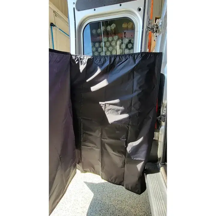 Exterior Rear Door Shower Curtain - Ram ProMaster 2014+