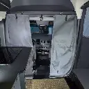 Privacy Divider | Mercedes Sprinter 2007+ (overhead storage shelf)