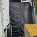 Privacy Divider | Mercedes Sprinter 2007+ (overhead storage shelf)
