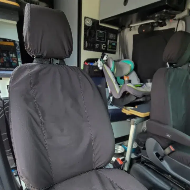 Seat Covers | Mercedes Sprinter (Seat with thigh support extension) 2019+