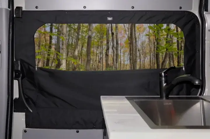 Sliding Door Window Cover | Mercedes Sprinter 2007+