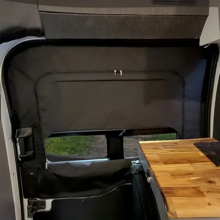 Sliding Door Window Cover • Ford Transit Cargo 2015+