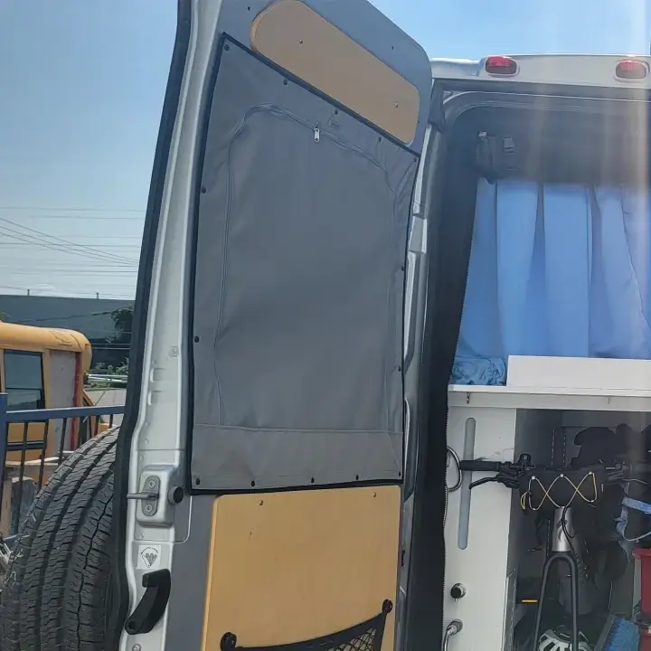 Rear Door Cover Window r on Driver Side - Ram ProMaster 2014+