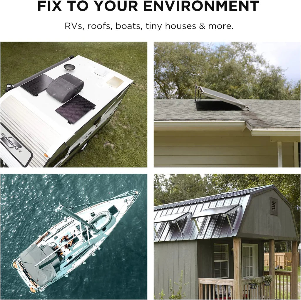 EcoFlow 400W Rigid Solar Panel (2 x 400W)