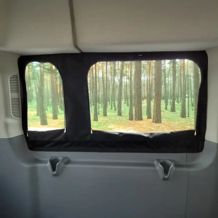 Rear Quarter Window Cover | Ford Transit Passenger Van 148" Med & High Roof 2015+