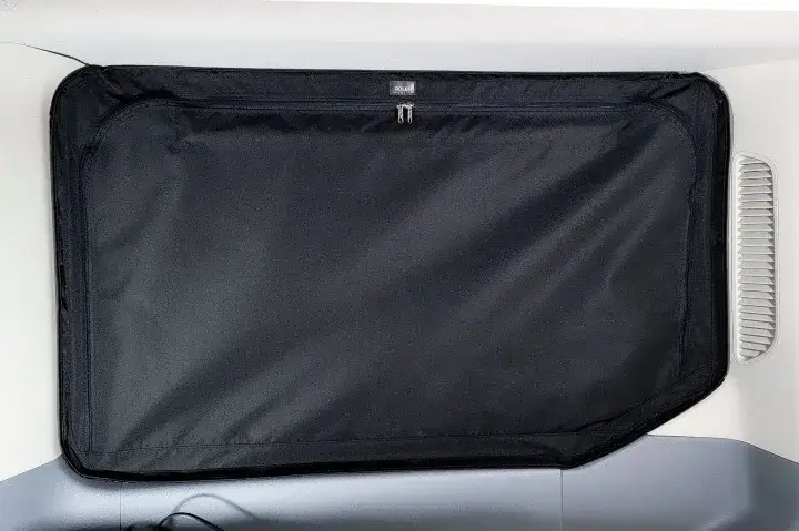 Rear Quarter Window Cover | Ford Transit Passager Van 130" Med & High Roof 2015+