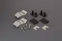 Fiamma® 98655-728 Aluminum Wall Brackets for Awning Legs