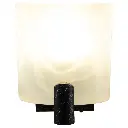 RV Wall Sconce Light | Warm White Lighting | Interior Lighting | Frosted White Textured Glass Satin Nickel