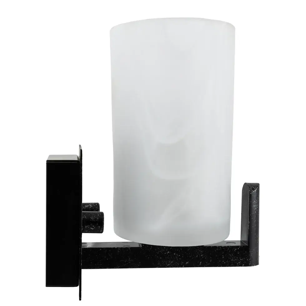 RV Wall Sconce Light | Warm White Lighting | Interior Lighting | Frosted White Textured Glass Satin Nickel